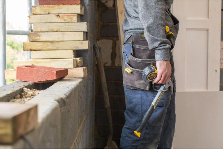 Productafbeelding Black & Decker Stanley Lederen Hamer En Spijker Tas