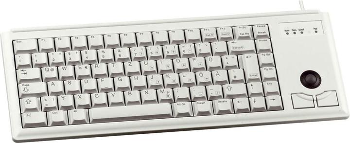 Actual product image CHERRY Compact keyboard with trackball USB EU (Eng. Int., Cable)