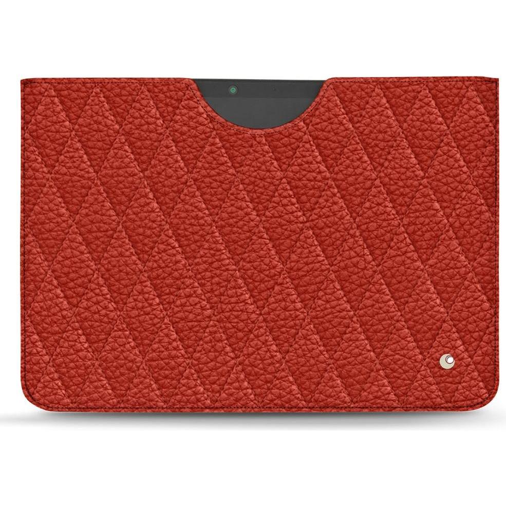 Noreve Lederschutzhülle (Microsoft Surface Pro X), Tablet Hülle, Orange