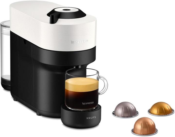 Produktbild Krups Kapsel-Kaffeemaschine YY4889FD Vertuo Pop 560 ml Weiss 1260 W (NESPRESSO Vertuo)