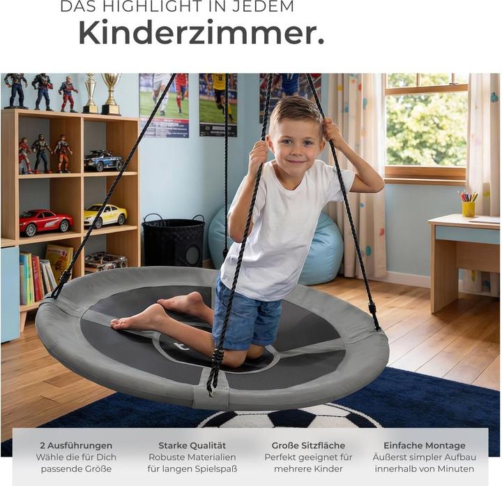 Image du produit tectake Swayer Nest Swing, hauteur réglable, 300 kg