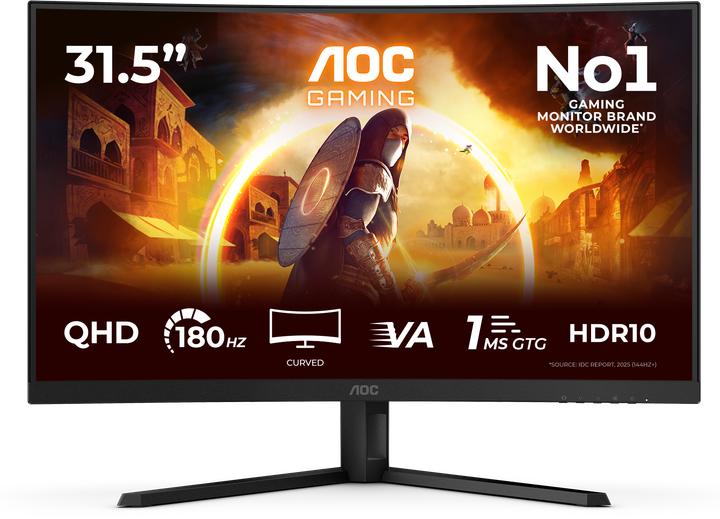 AOC CQ32G4VE (2560 x 1440 pixels, 31.50")