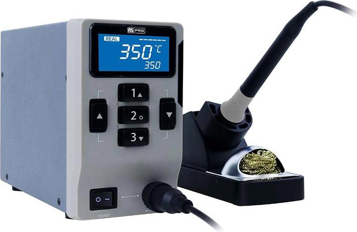 Produktbild RS PRO LCD Lötstation 65W / 230V bis 450°C, Typ C