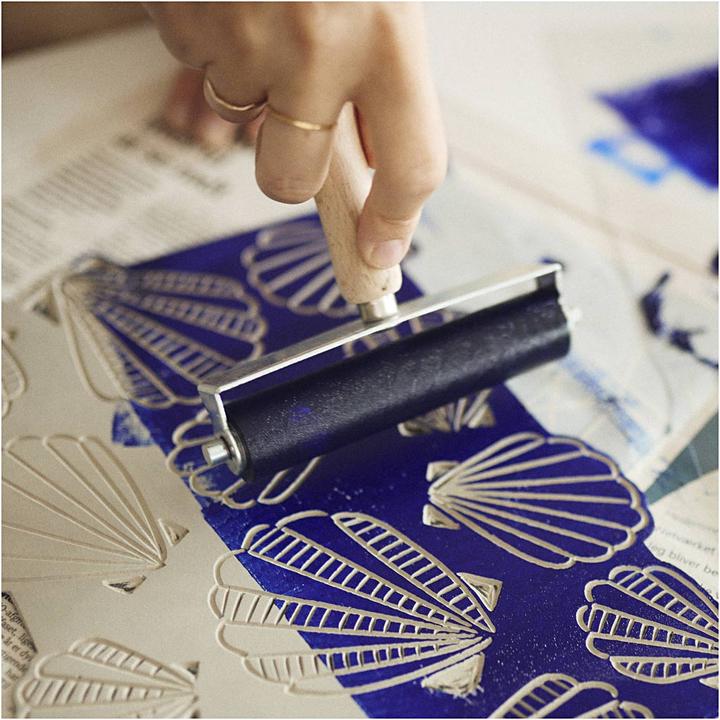 Actual product image Creativ Company Stamp accessories Linoleum printing plate rubber A4