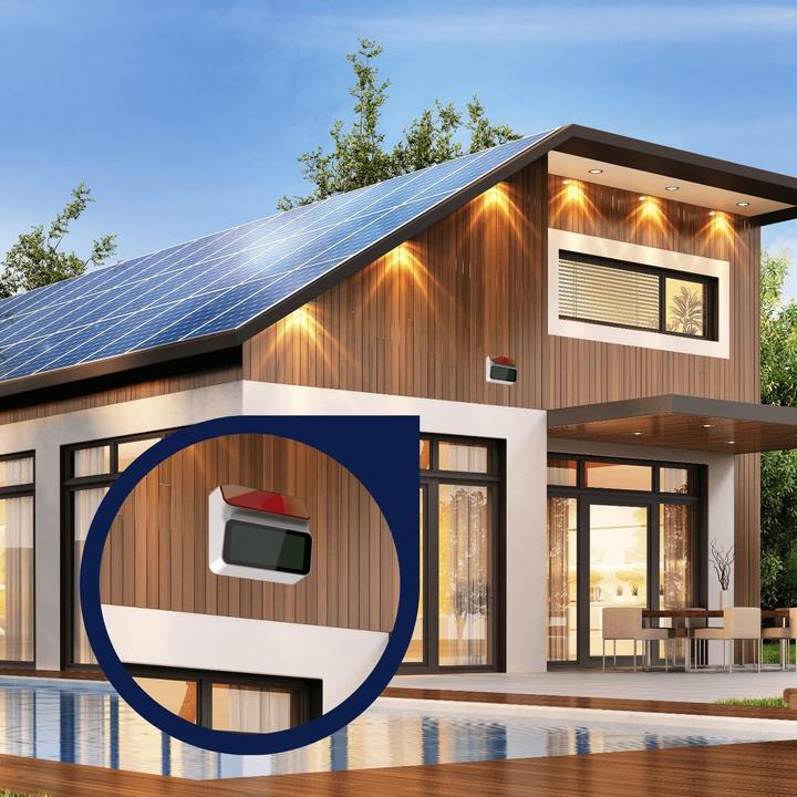 Image du produit Daewoo Alarme sans fil compatible animaux, wifi/GSM, sirène extérieure, 2 caméras, Alexa et Google Home