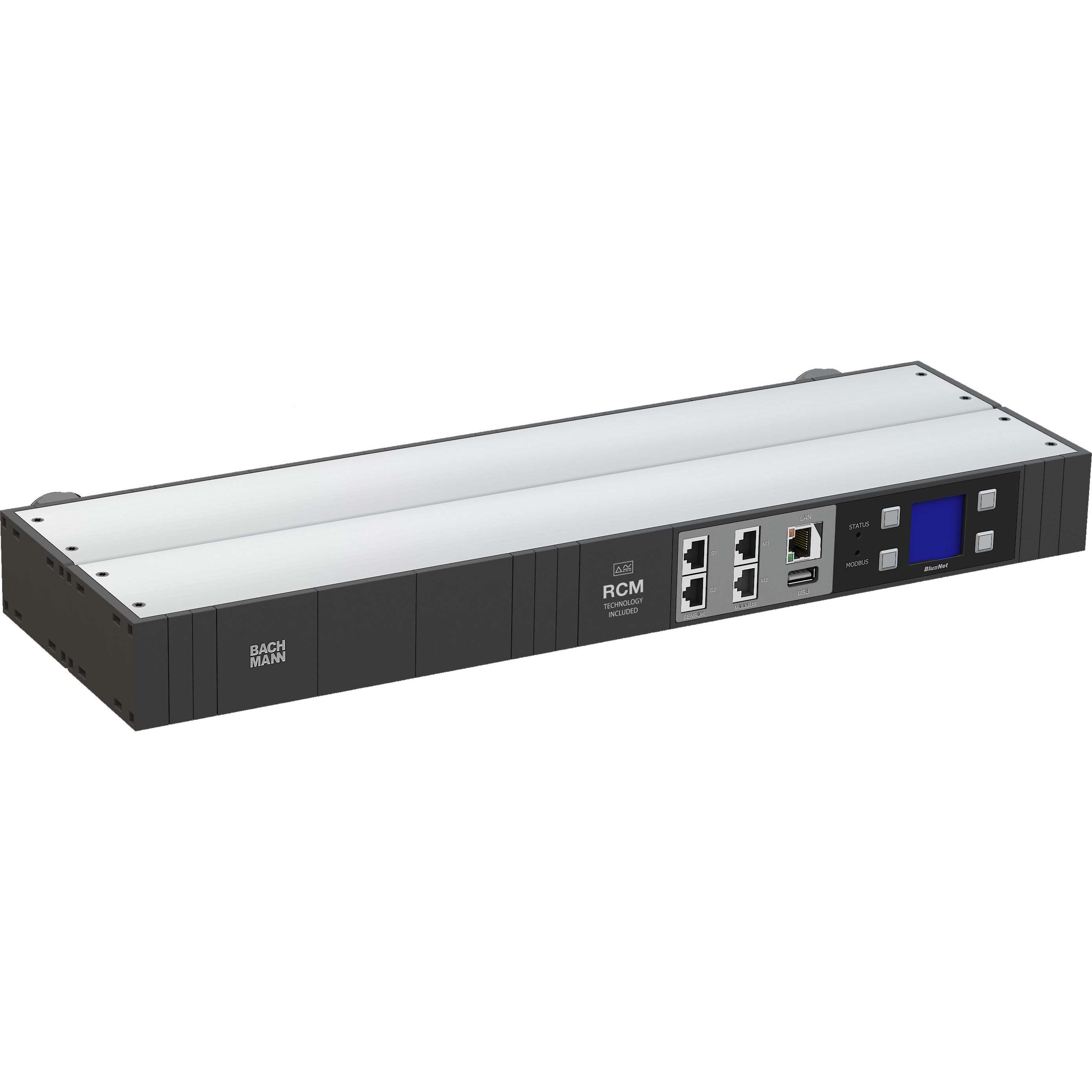 Bachmann, Steckdosenleiste, BN3000 RCM XXL PROFIL 3x16A Messung p.Ph. 3m H05VV-F 5G 2,5 CEE 3x16A Lan (CEE, 1 m)