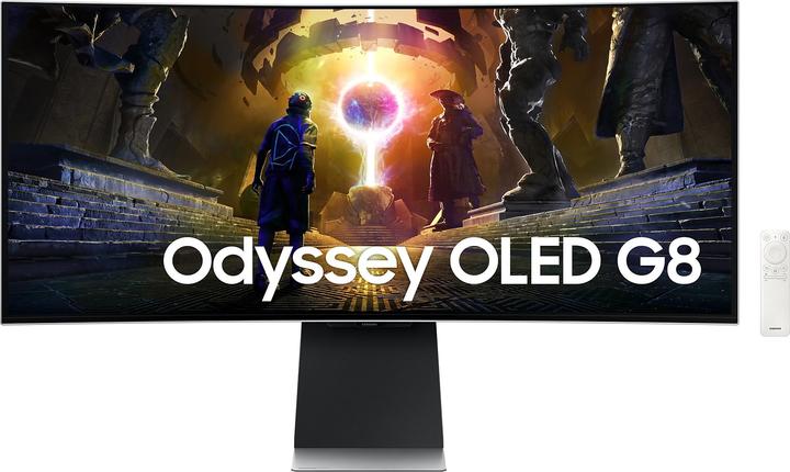 Actual product image Samsung Odyssey G8 (3440 x 1440 pixels, 34")