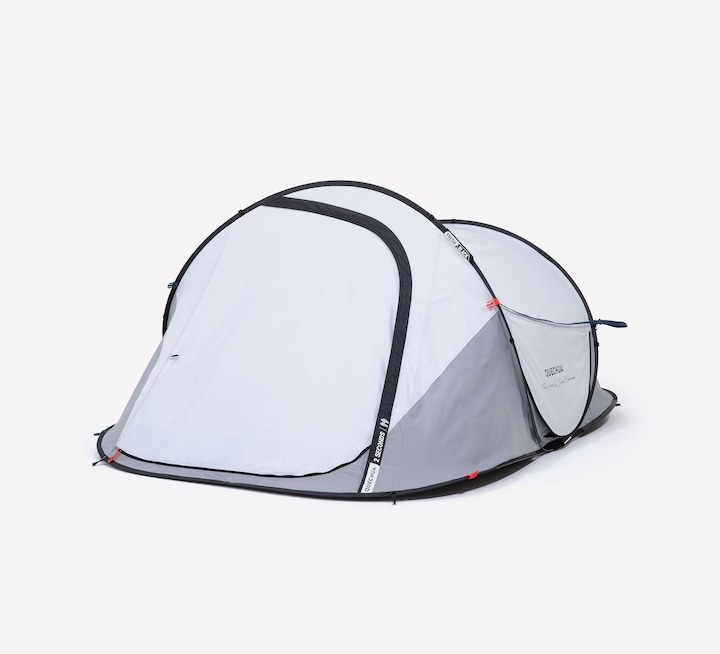 Immagine prodotto Quechua Tenda da campeggio - 2 Seconds Fresh & Black per 2 persone (Tenda pitching, 4 kg, 2 persone)