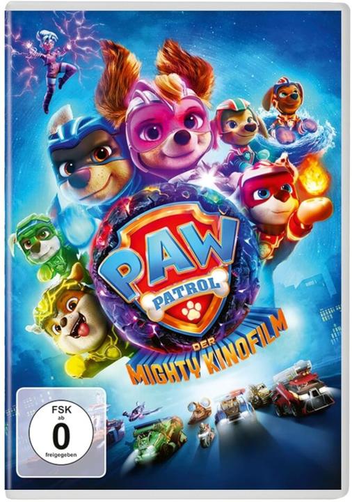 Immagine prodotto Paw Patrol - Il film per il cinema di The Mighty (DVD, 2023, Tedesco, Spagnolo, Italiano, Inglese)