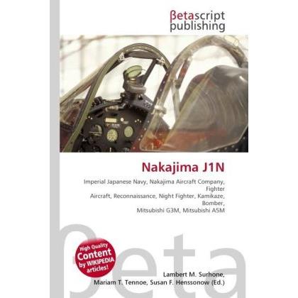 Nakajima J1N, Fachbücher