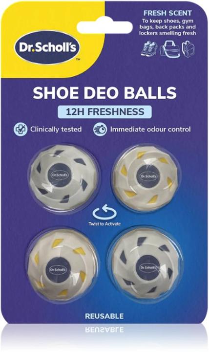 Produktbild Scholl - Shoe Deo Balls 4 pcs