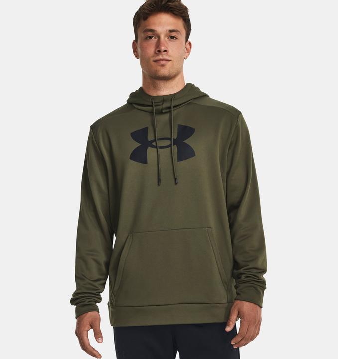 Produktbild Under Armour Herren Sweater mit Kapuze Fleece Big Logo Olive (S)
