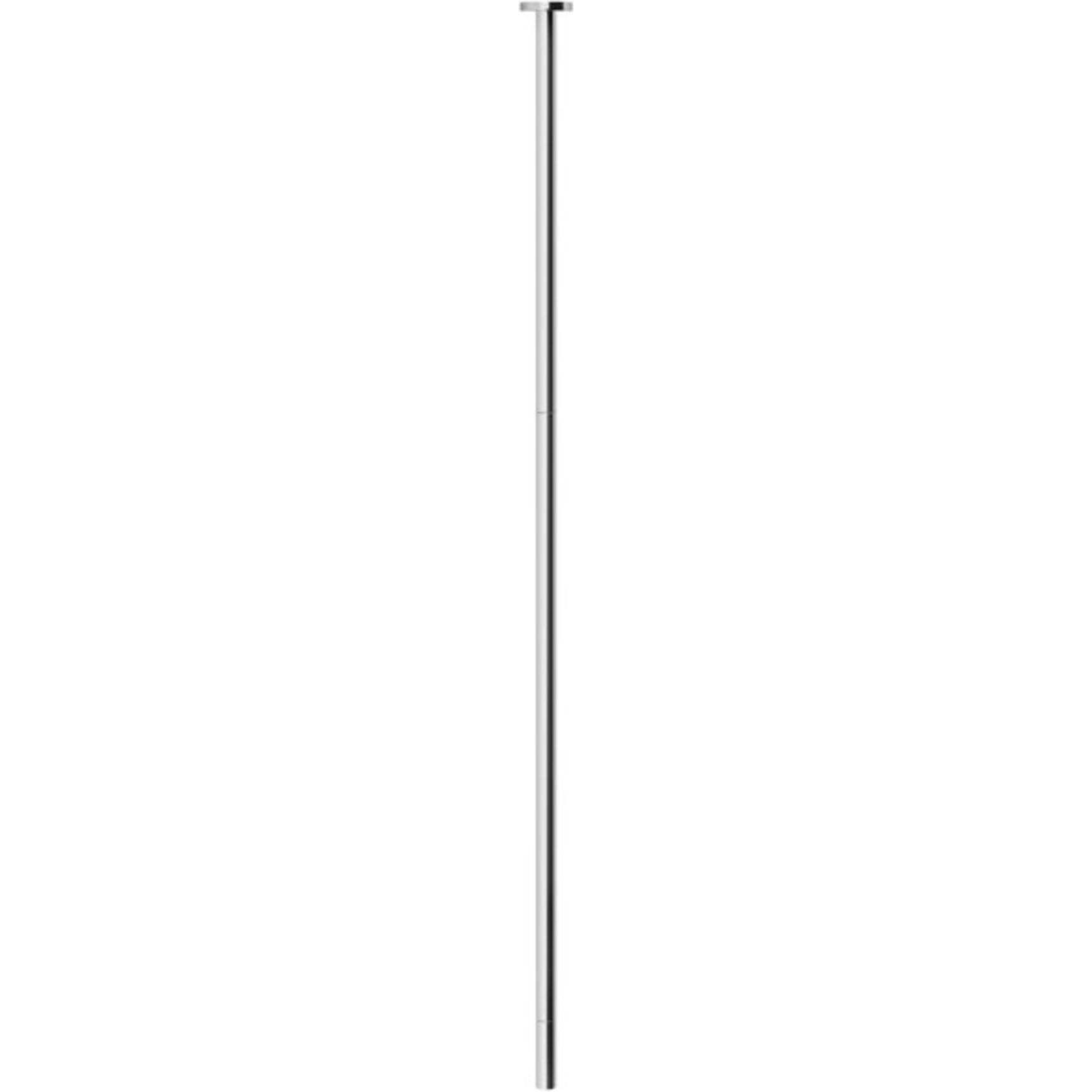 Gessi, Badarmatur, Anello, Waschtisch-Deckenauslauf 1/2, kombinierbar mit Einhebelmischer oder Sensor, Personalis