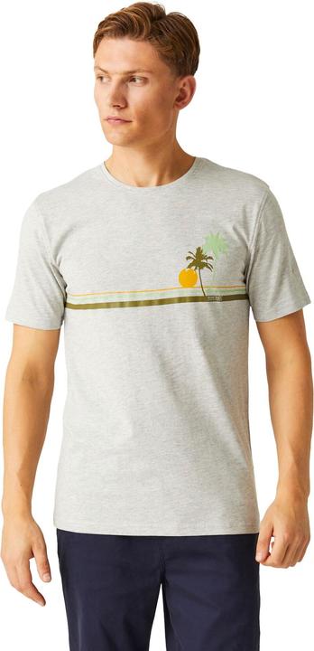 Actual product image Regatta Mens Cline VIII Sunset Marl T-Shirt (XXL)