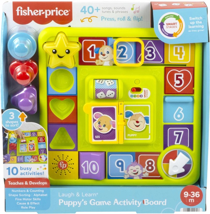 Produktbild Fisher-Price Lernspass Motorik-Spielbrett (DU, F, D, I, QE)