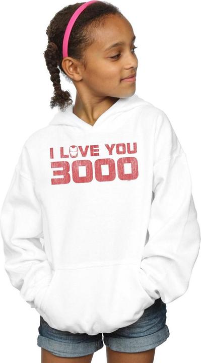 Produktbild Avengers Endgame I Love You 3000 Kapuzenpullover Mädchen (104)
