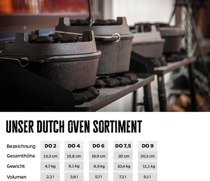 Produktbild Grillfürst Dutch Oven 6 flach