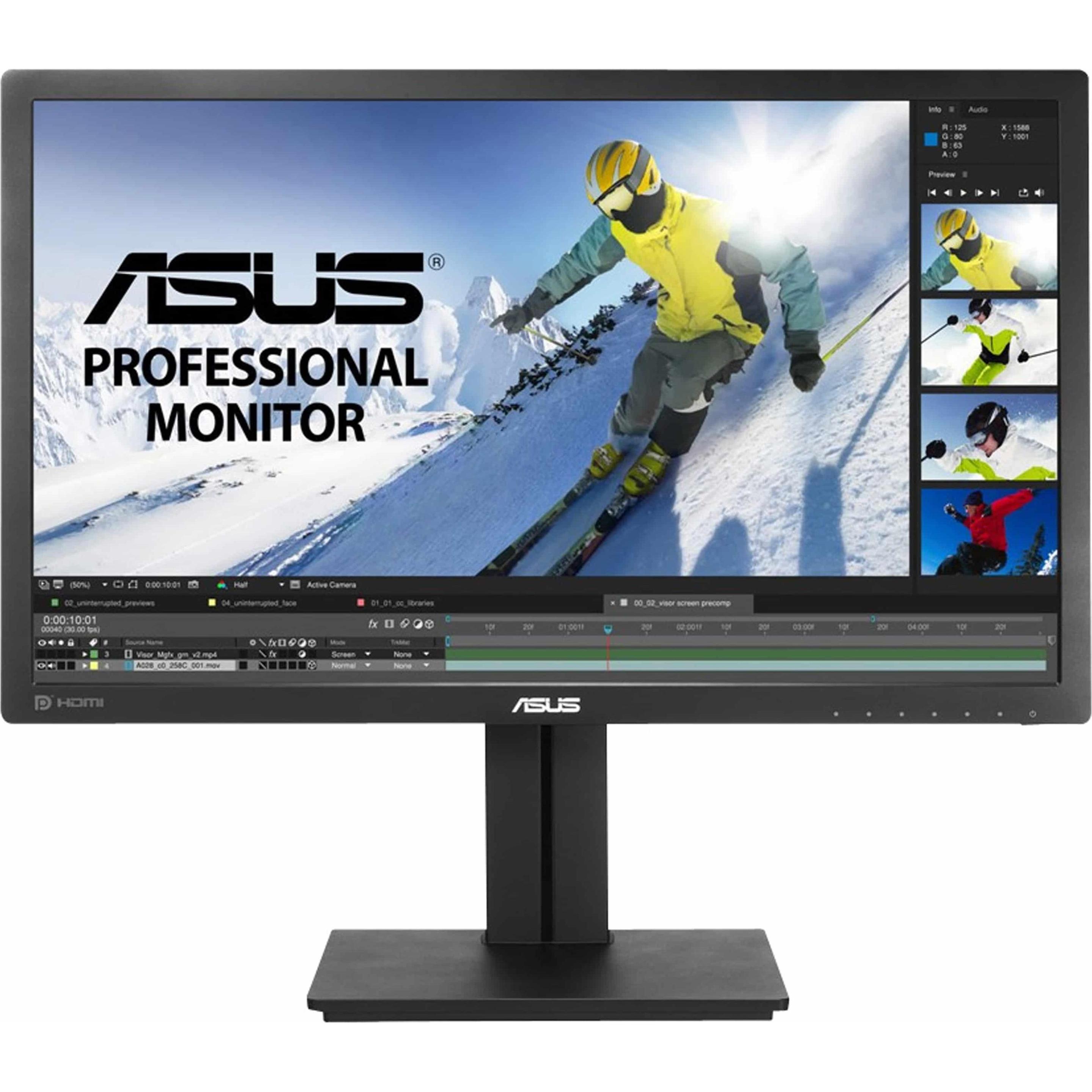 ASUS PB278QV (2560 x 1440 Pixel, 27"), Monitor, Schwarz