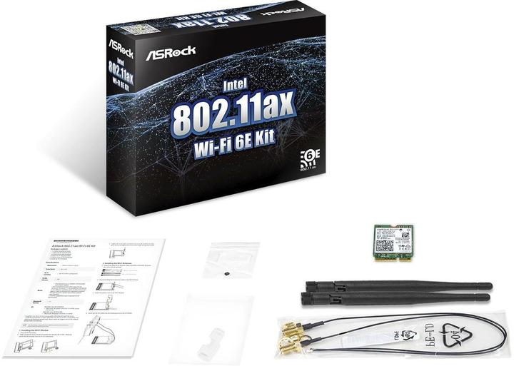 Actual product image AsRock Deskmini M.2 WiFi6e Kit (AX210)