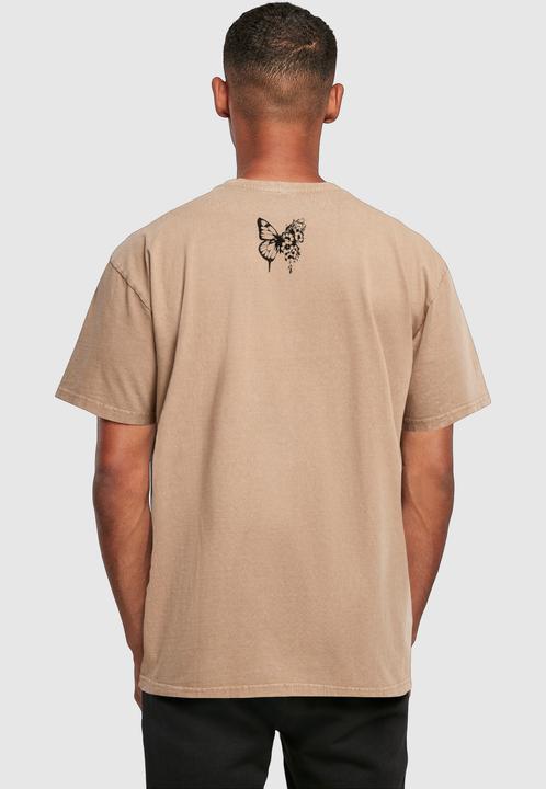 Produktbild Merchcode Flowers Bloom Acid Washed Heavy Oversized Tee - 117597 (M)