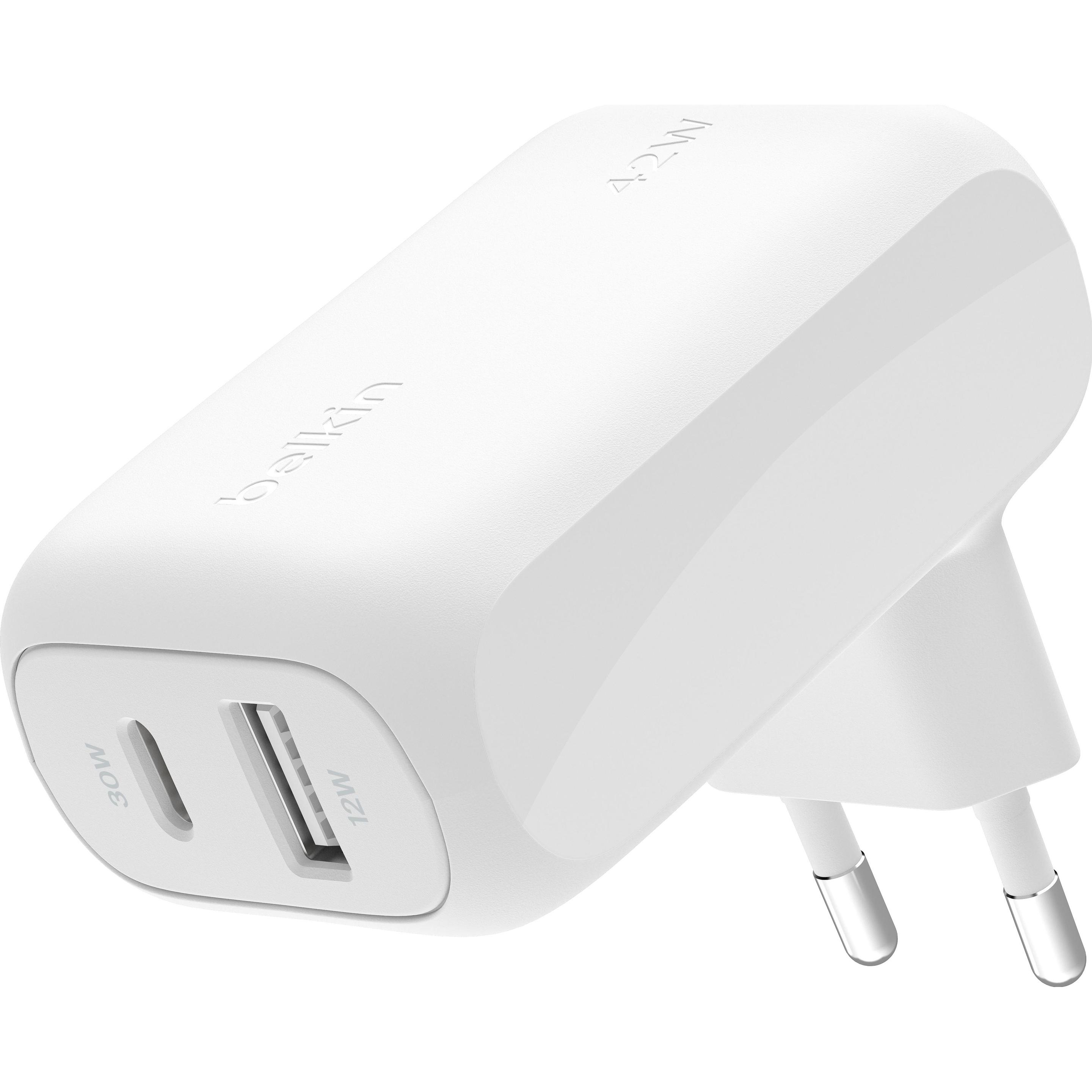 Belkin Boost Charge (30 W), Caricatore USB, Bianco