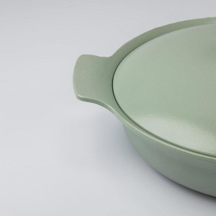 Immagine prodotto BergHoff Padella con coperchio Ron Line (28 cm, Padella per friggere, Ghisa)