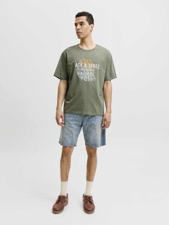 Produktbild Jack & Jones Jjgradient Print Tee Ss Crew Neck Ln (L)