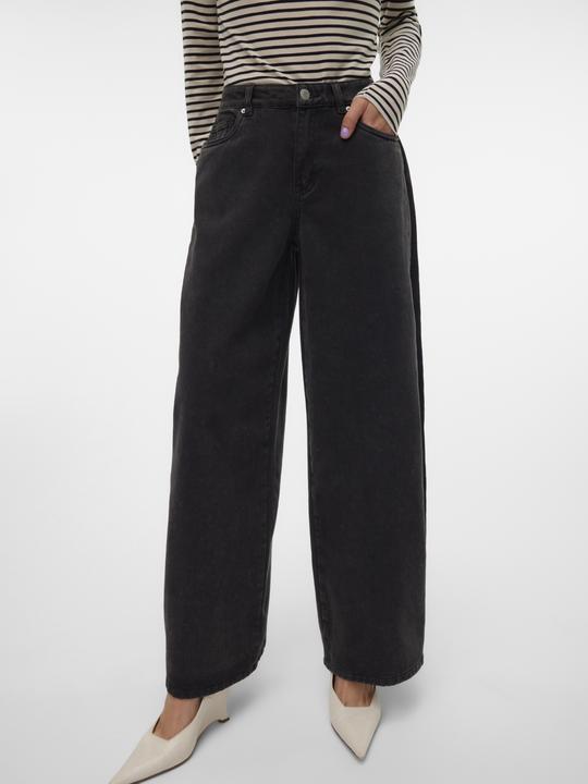 Actual product image Vero Moda VMANNET Mid Rise Locker geschnitten Jeans Weit geschnitten (W29/L32)