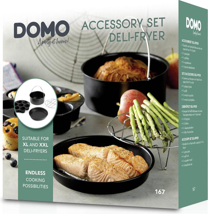 Produktbild Domo ZUBEHÖRSET DELI-FRYER Fritteuse