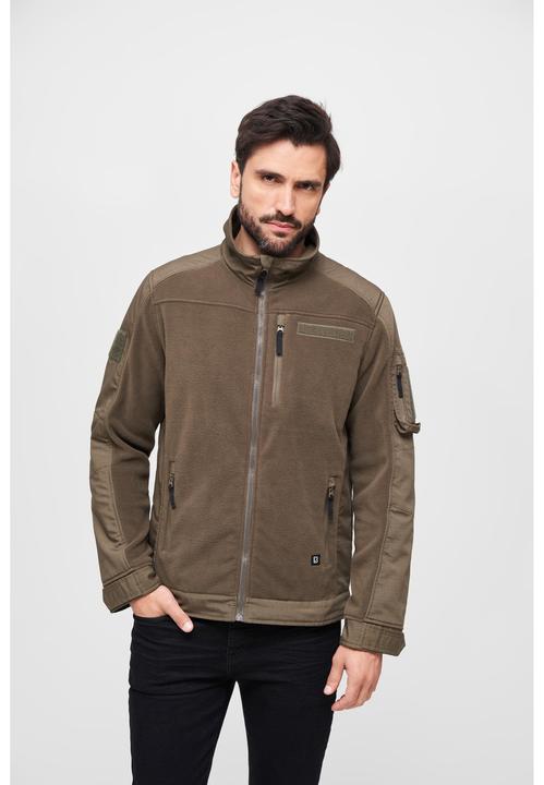 Produktbild Brandit Fleece Ripstop Outdoorjacke Grösse XXL Farbe Oliv (XXL)