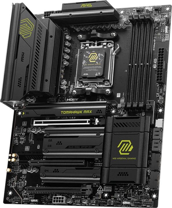 Image du produit MSI MAG B850 Tomahawk Max WIFI (AM5, AMD B850, ATX)