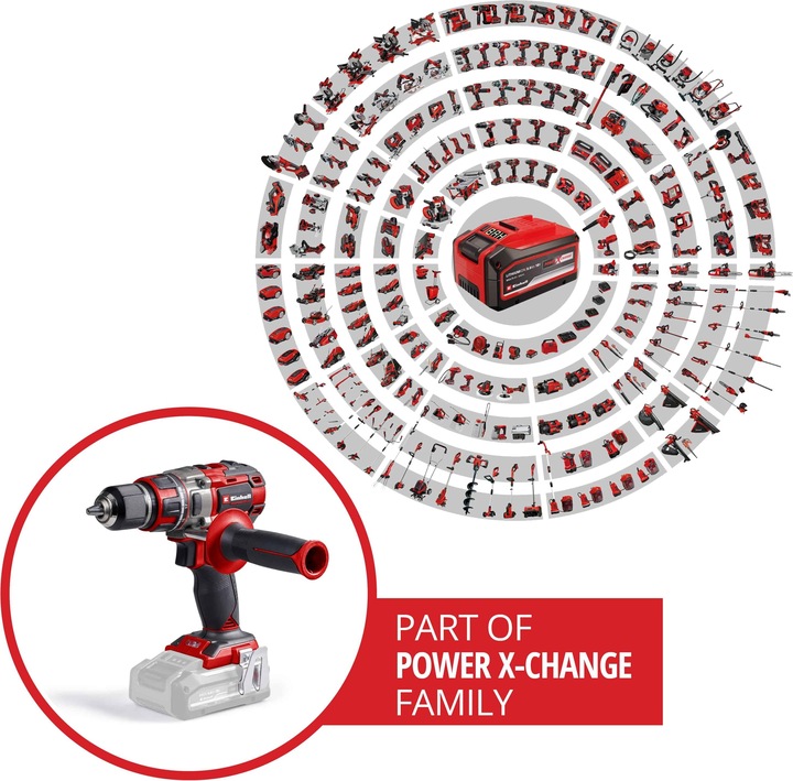Immagine prodotto Einhell TP-CD 18/80 Li BL-Solo (Batteria ricaricabile)