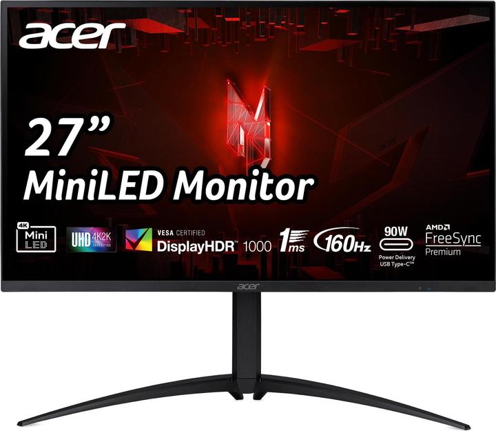 Actual product image Acer Nitro XV275KP3biipruzx (3840 x 2160 Pixels, 27")