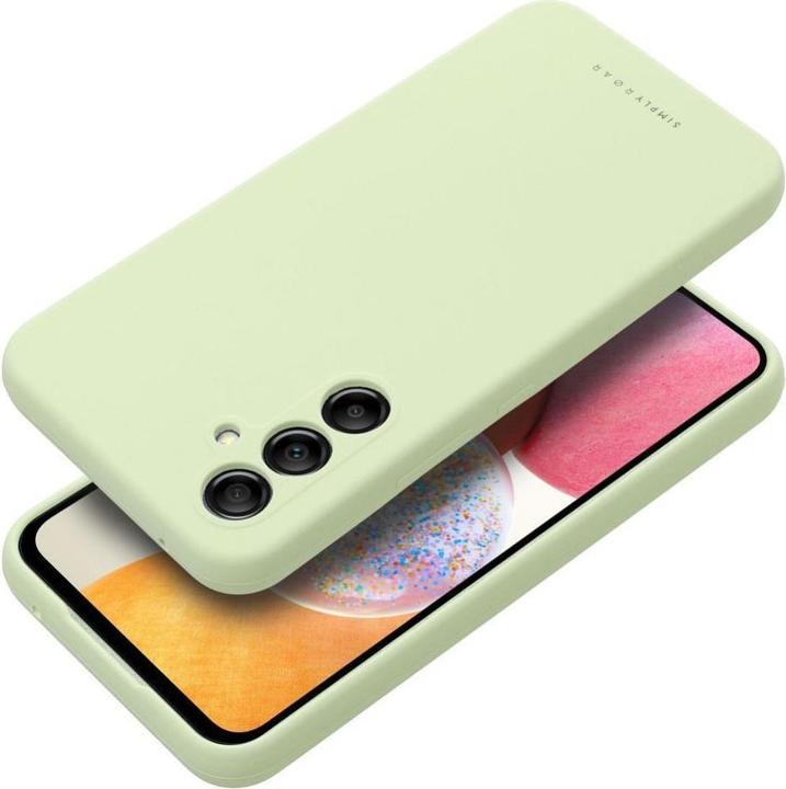 Actual product image Roar Back panel cover case CLOUD SKIN for SAMSUNG A14 4G / A14 5G Light green (Samsung Galaxy A14, Samsung Galaxy A14 5G)