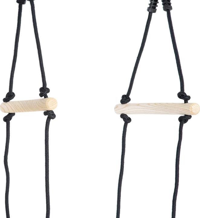 Image du produit Outsunny Échelle à crinoline pour enfants avec barreaux en bois