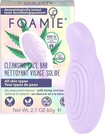 Immagine prodotto Foamie Sapone detergente per pelli problematiche I Beleaf In You con CBD e olio di lavanda ( Clean sing (Lozione detergente)