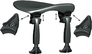 Wittner Adapter zu Kinnhalter Zürich