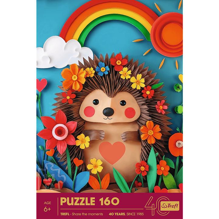 Produktbild Trefl Puzzle Premium Plus 160 - Jubiläum - Igel (160 Teile)