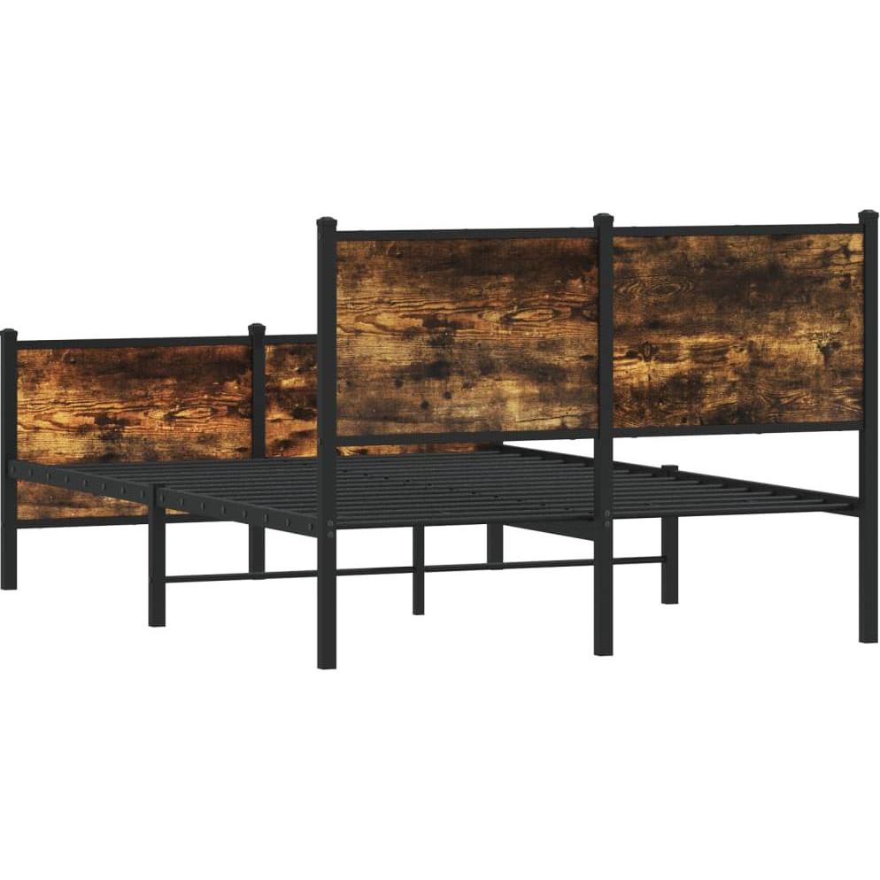 Thumbnail - VidaXL, Bett, Bettgestell mit Kopf- und Fussteil 120 x 200cm (120 x 200 cm)