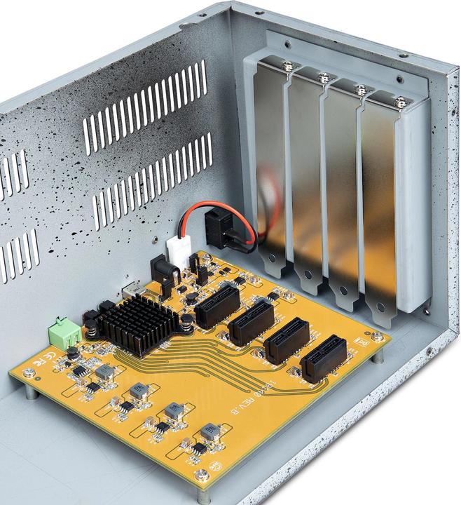 Image du produit StarTech com Chassis di Espansione PCIe a 4 Slot con Scheda Host PCIe 2.0 x2 - Slot Esterni PCIe 10G