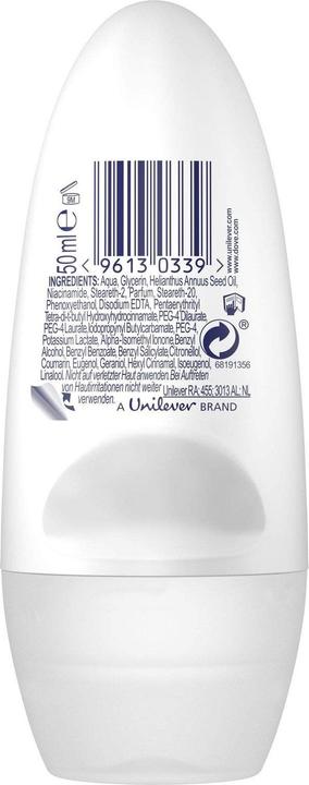 Immagine prodotto Dove Originale 0% alluminio e alcol (Roll-on, 50 ml)