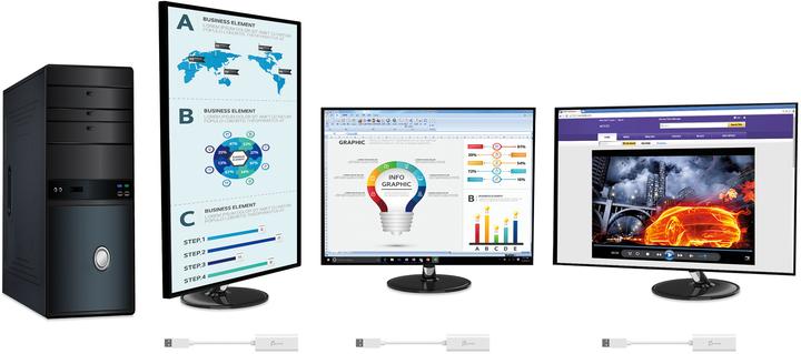 Image du produit j5Create USB To HDMI Multi-Moniteur (8 cm)