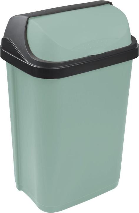 Actual product image Aptel Atkritumu spainis ar rotejosu vaku 25L Rasmus 34x26x54cm zals 4052396104646 (25 l)