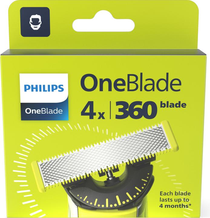 Actual product image Philips OneBlade Klinge 360 (4 x)