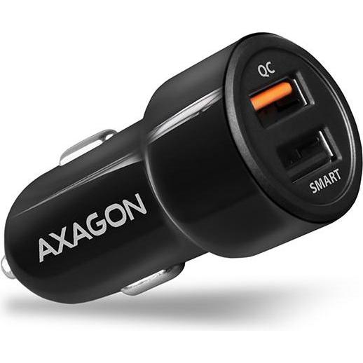 Axagon PWC-QC5 - Auto - Zigarettenanzünder - 12 V - Schwarz (PWC-QC5)
