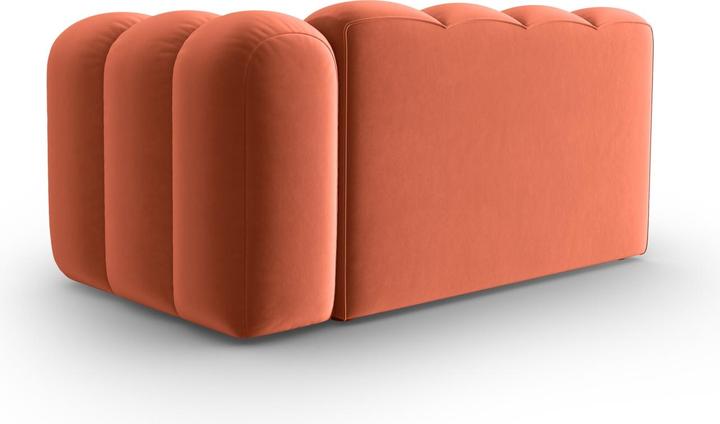 Image du produit Micadoni Canapé Modulable Droit en Velours, "Lupine", 2 Places, 145x95x70Fabriqué en Europe (2 places)