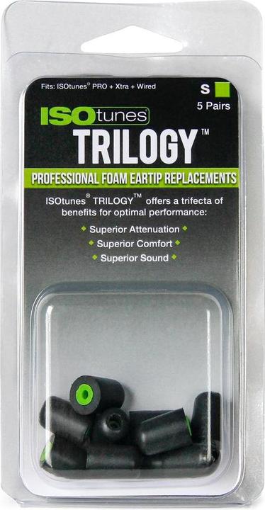 Produktbild ISOtunes TRIOLOGY Ersatzohrstöpsel (10 x)