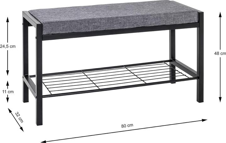 Immagine prodotto HAKU Möbel Kade (80 x 32 x 48 cm)