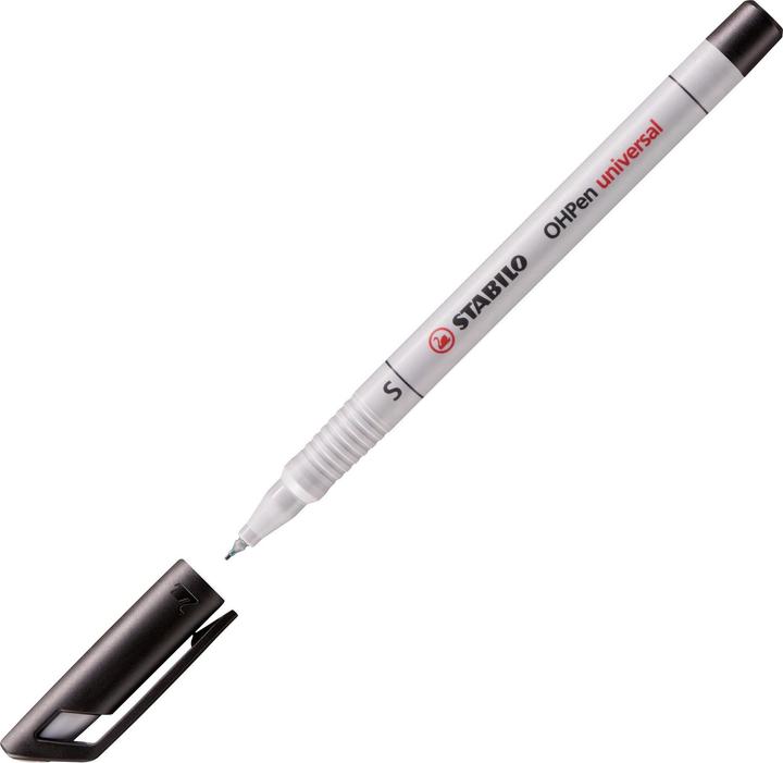 Actual product image STABILO OHPen universal foil pen water-soluble (Black, 0.40 mm, 1 x)