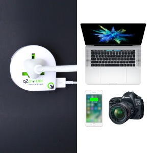 Produktbild Q2 Power Q2Power Weltreiseadapter "QDAPTER"